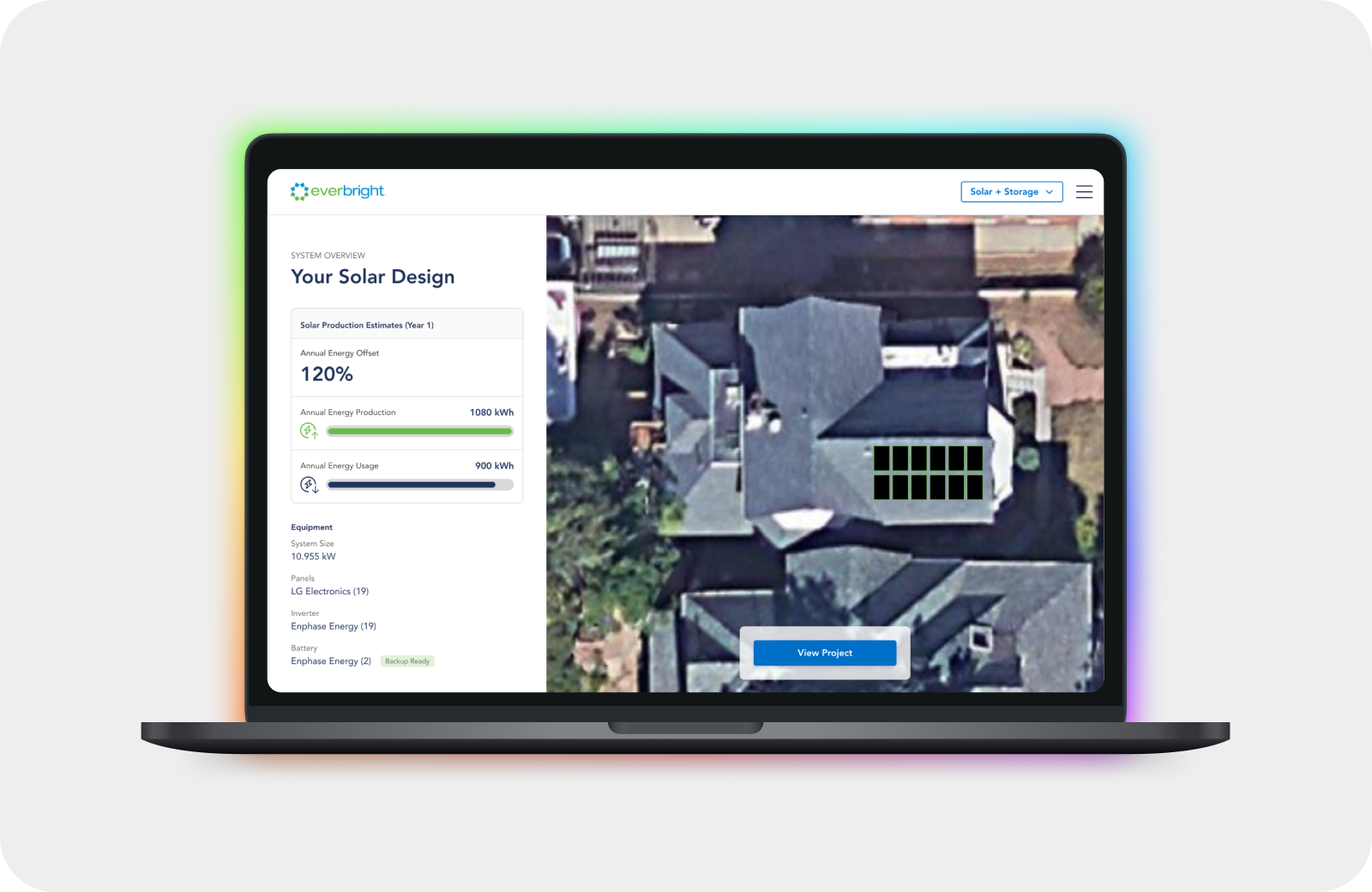 Everbright solar design page